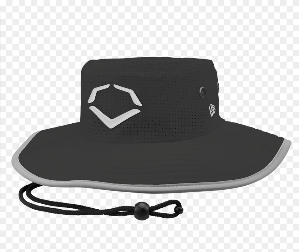 Evoshield Bucket Hat Black Evoshield Bucket Hat, Clothing, Sun Hat, Cowboy Hat Png Image