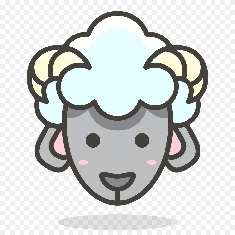 Ewe Emoji Clipart, Livestock, Leisure Activities, Person, Sport Free Transparent Png