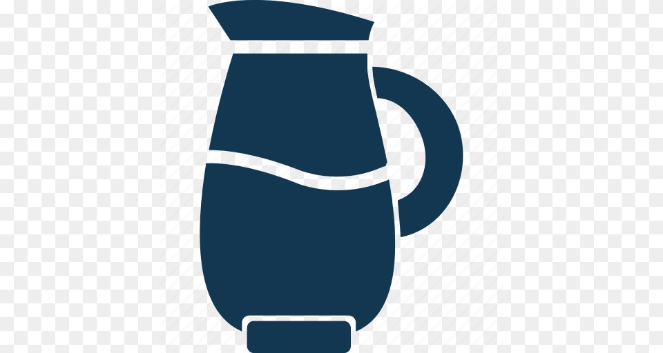 Ewer Jug Kitchen Utensil Pot Vessel Icon, Water Jug Free Transparent Png