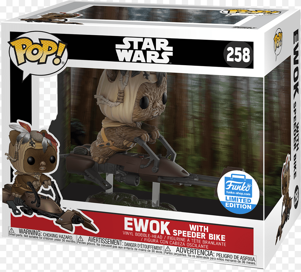 Ewok Speeder Bike Funko, Book, Comics, Publication, Baby Png