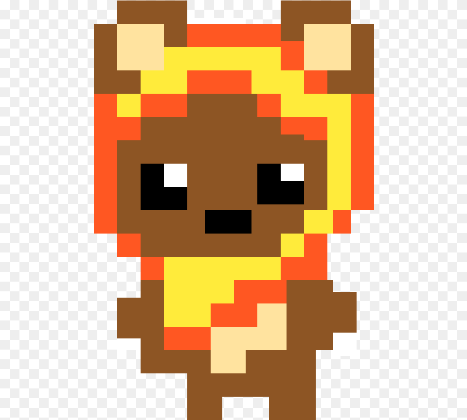 Ewok Star Wars Pixel Art Illustration, First Aid, Modern Art Free Png Download