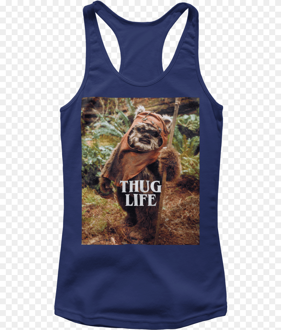 Ewok Thug Life Parody The Tasteless Gentlemen Played The Ewoks In Star Wars, Clothing, Tank Top Free Png Download