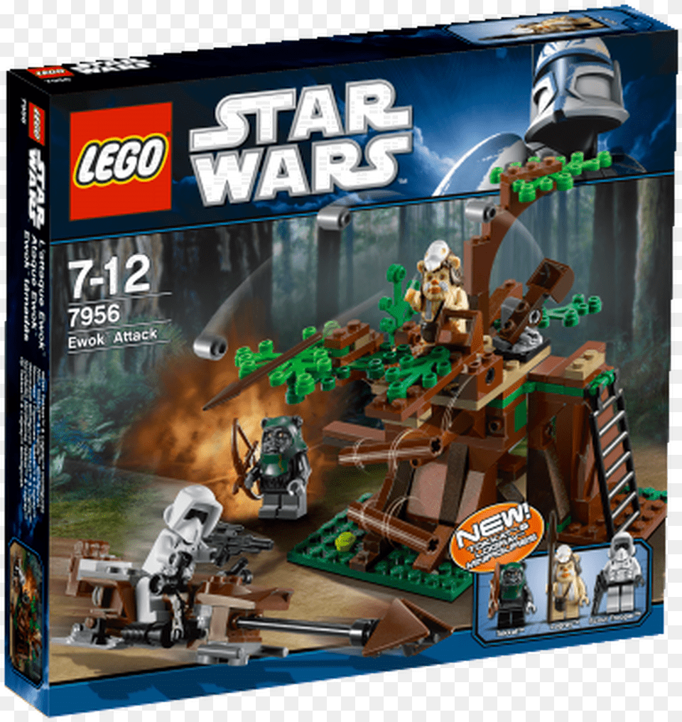 Ewok Tm Attack Lego Star Wars Ewok, Toy, Person Free Png Download