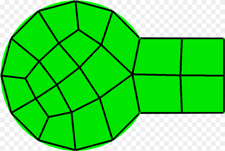 Example Finite Element Mesh For Fea Mesh, Green, Sphere, Accessories, Gemstone Free Png