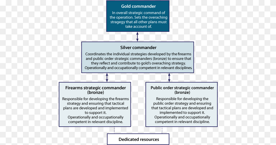 Example Of A Command Structure When Responding To More Bronze Silver Gold Command, Advertisement, Poster, Page, Text Free Transparent Png