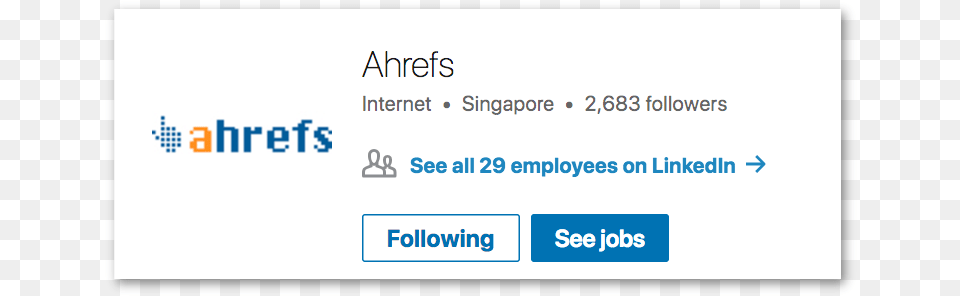 Example Of A Linkedin Profile Ahrefs Site Explorer, Text, Page Free Png Download
