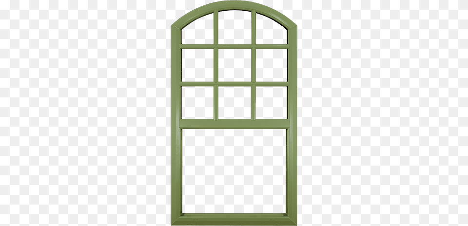 Example Of A Rounded Top Green Wood Textured Vinyl Window, White Board, Gate Free Transparent Png
