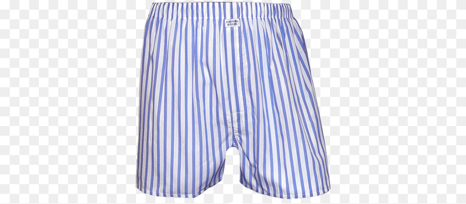 Example Of Boxer Shorts Waistband Blue And White Striped Boxers, Clothing, Swimming Trunks Free Transparent Png