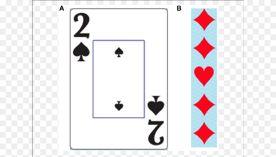 Example Of Card Suit Stimuli Used In The Dalcab Tasks 2 Of Spades Playing Card, Number, Symbol, Text Free Transparent Png