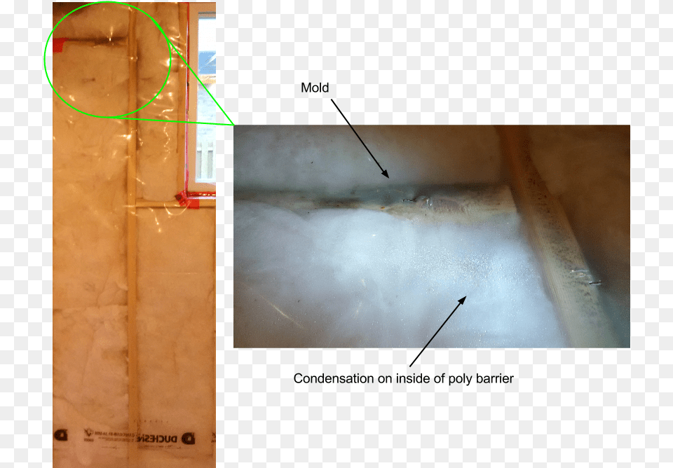 Example Of Condensation Condensation In Basement Insulation, Indoors, Interior Design, Floor, Flooring Png Image