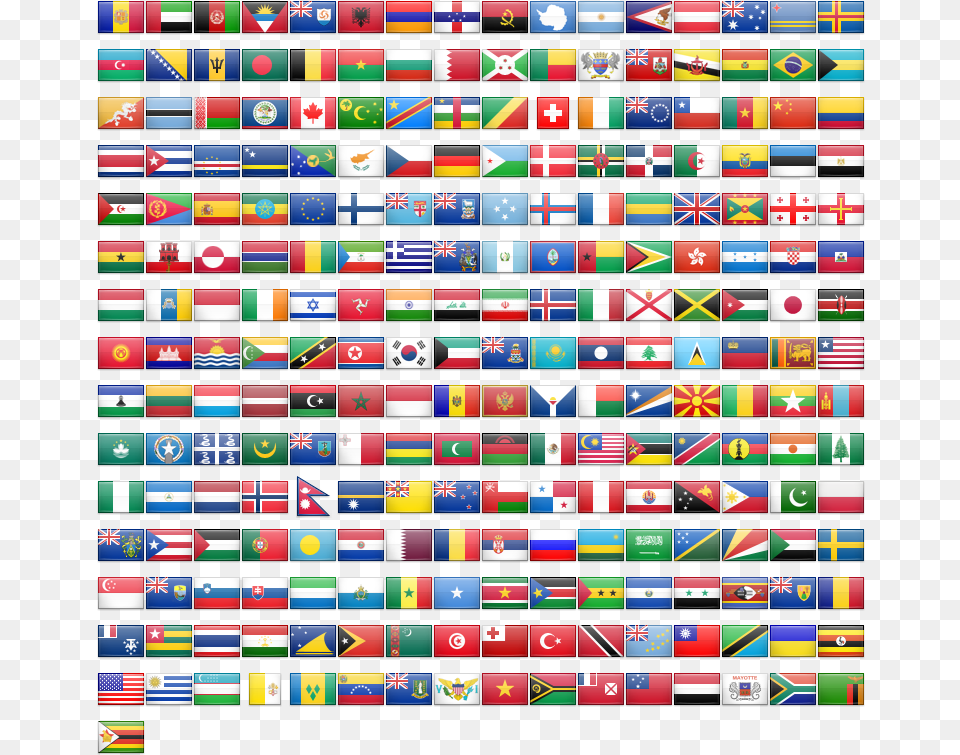 Example Of Flag Sprites, Art Free Png Download