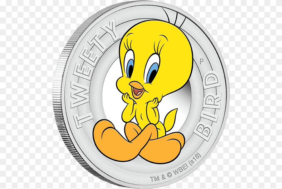 Example Of Tweety Bird Coin Tweety Bird, Money, Baby, Person Free Png