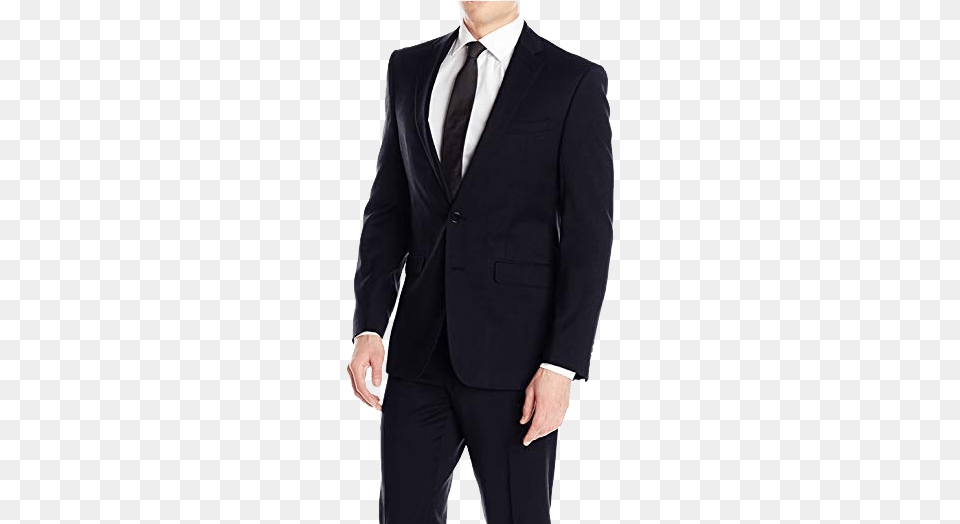 Example Suit Available As Calvin Klein X Fit Solid Slim Fit Jacket, Clothing, Formal Wear, Tuxedo, Coat Free Png