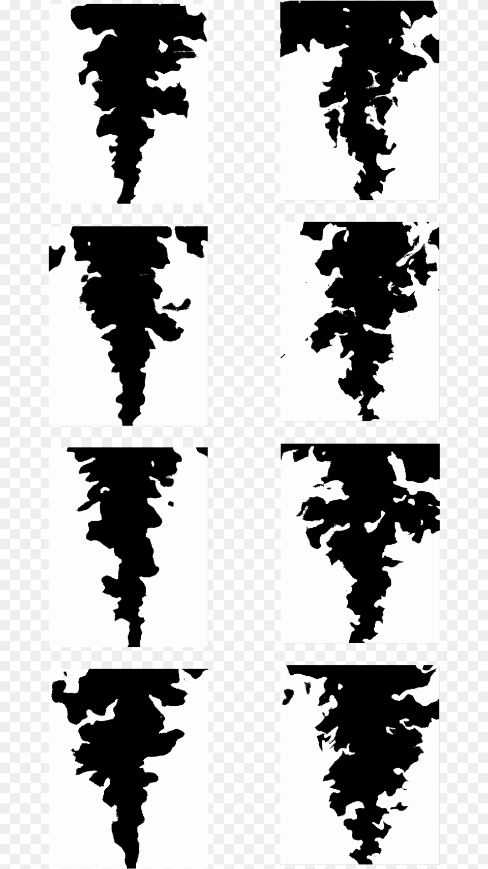 Examples Of Instantaneous Binary Flame Images Recorded Illustration, Silhouette, Stencil, Adult, Bride Free Transparent Png