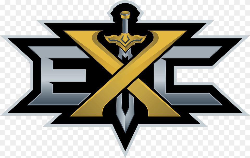 Excalibur Esports Logo, Symbol, Sword, Weapon, Emblem Free Transparent Png
