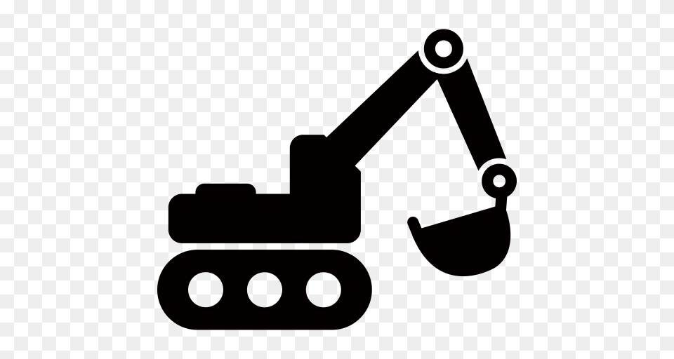 Excavating Machinery Construction Machinery Lawn Mower Icon, Grass, Plant, Device Free Png Download