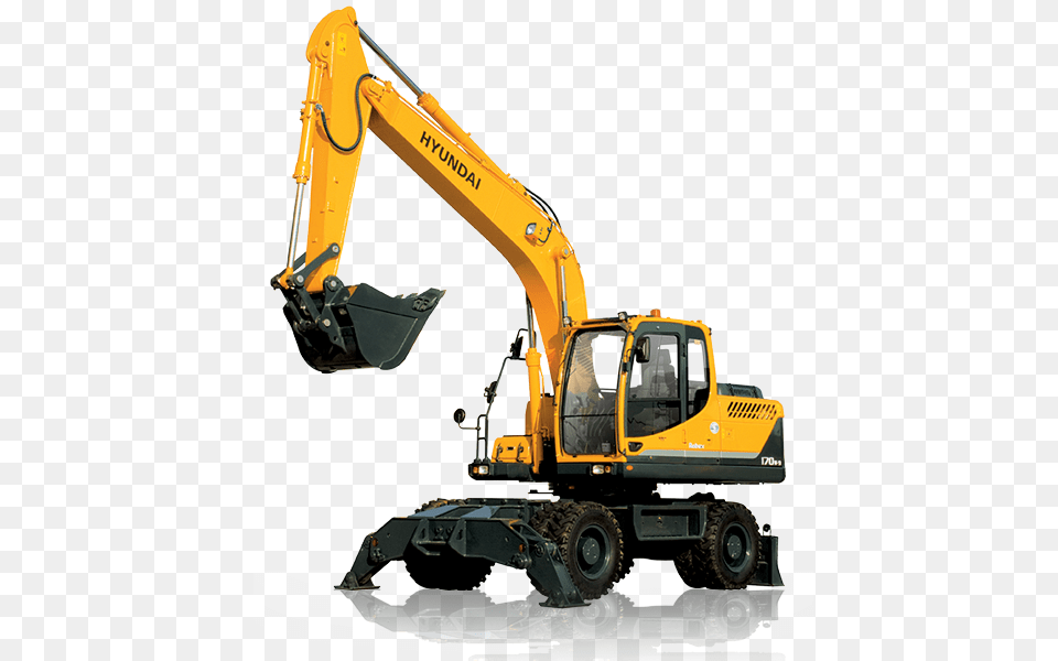 Excavator, Bulldozer, Machine, Wheel, Construction Free Png Download