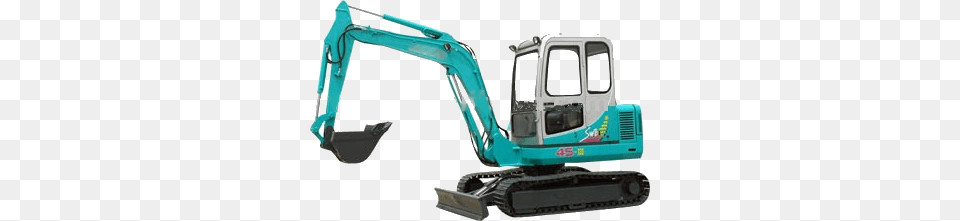 Excavator, Machine, Device, Grass, Lawn Png