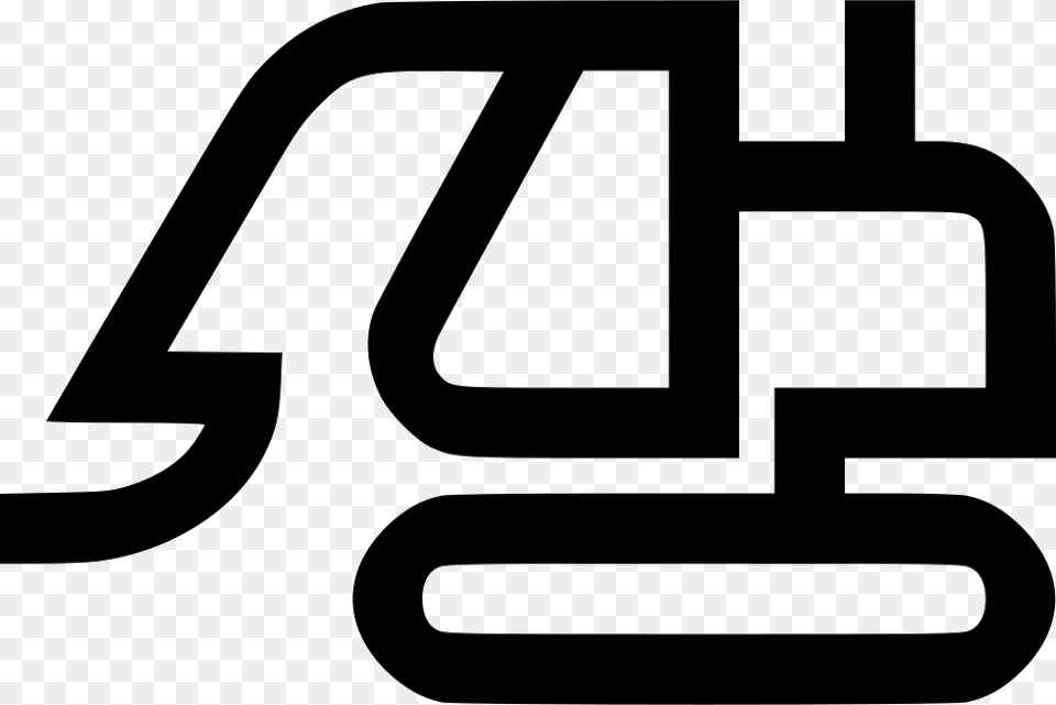 Excavator Digger Caterpillar Equipment Construction Icon, Number, Symbol, Text Png Image