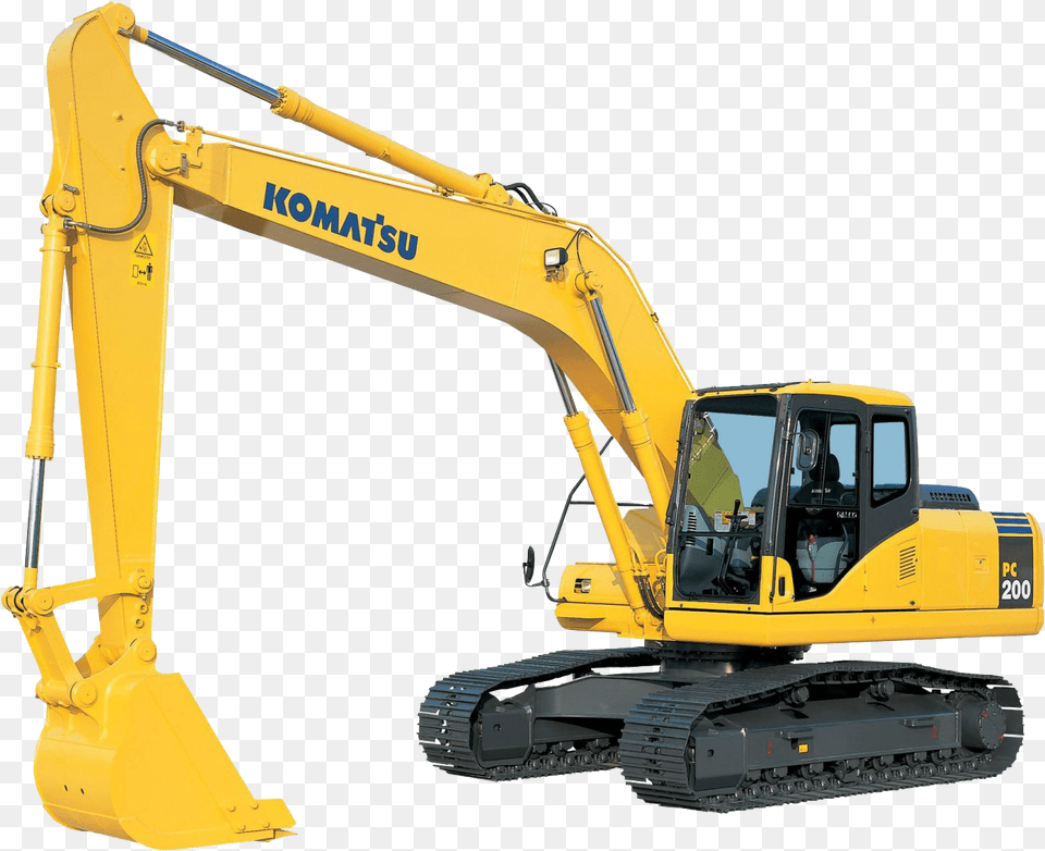 Excavator Image Pc 200 Komatsu Excavator, Bulldozer, Machine Free Png Download