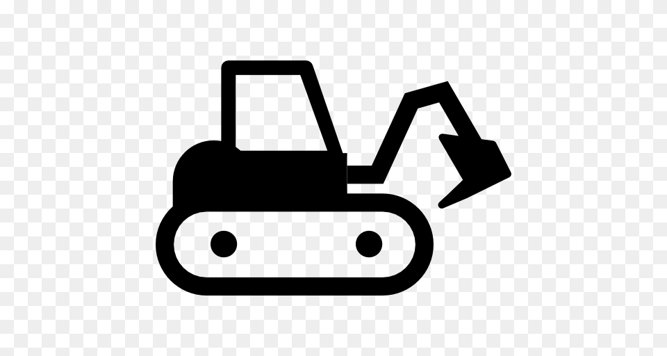 Excavator Mechanical Tool Mechanic Machine Tools And Utensils, Gray Png Image