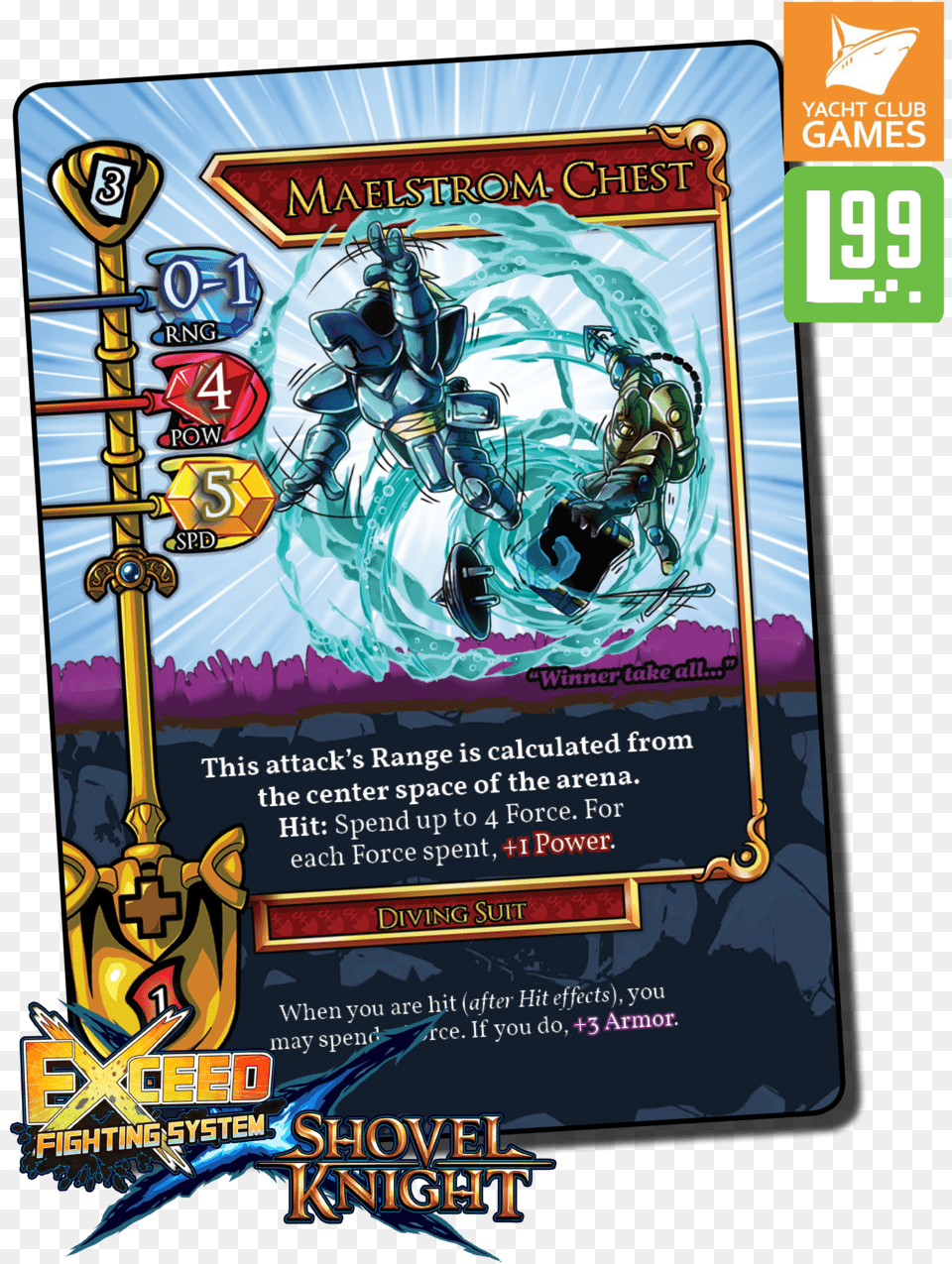 Exceed Card Previews Exceed Fighting System Shovel Knight, Advertisement, Poster, Outdoors, Nature Free Png