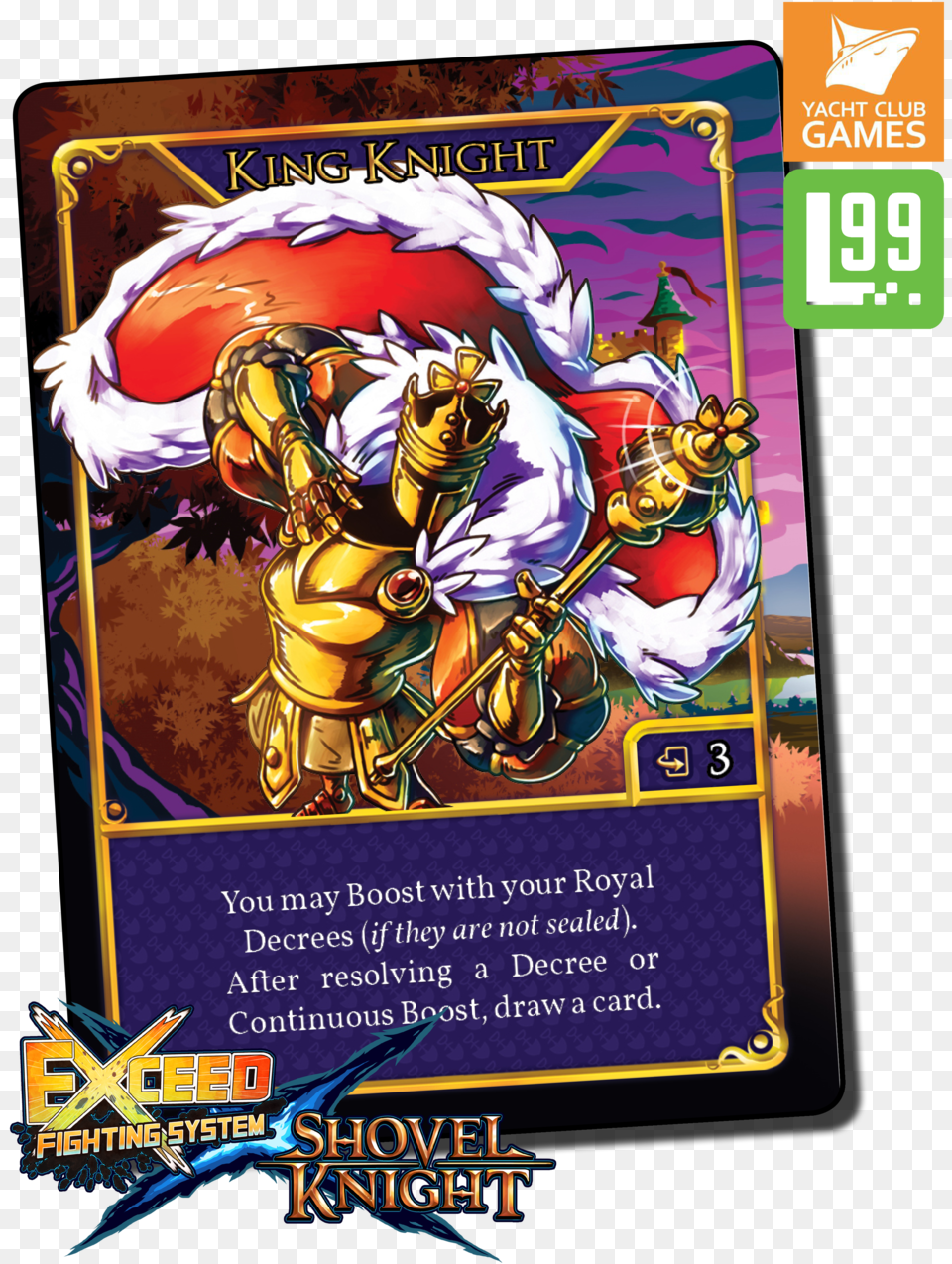 Exceed Card Previews Shovel Knight Exceed, Book, Publication, Advertisement, Comics Png