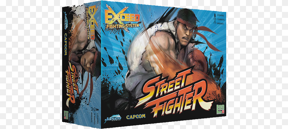 Exceed Fighting System Street Fighter Ryu Box, Book, Publication, Comics, Adult Png Image