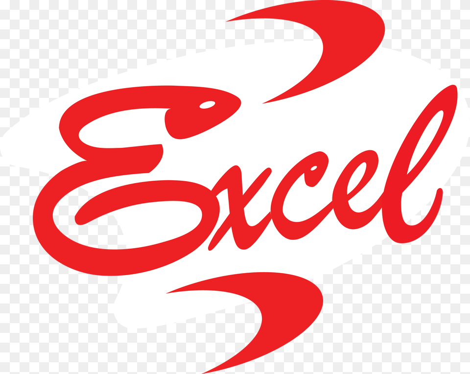 Excel Bottling Company Logo, Beverage, Coke, Soda, Text Png Image