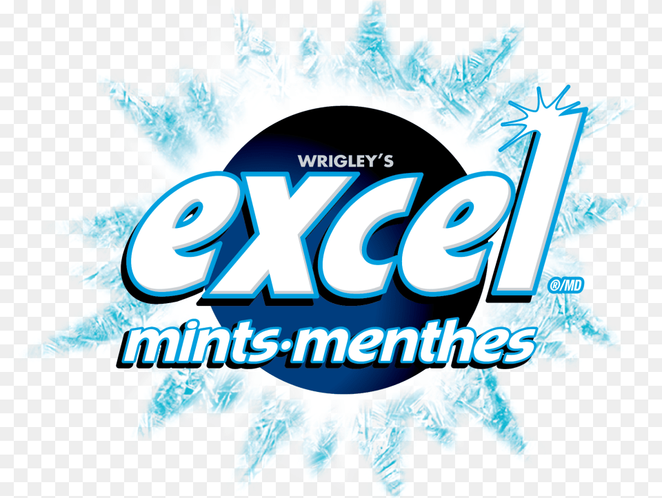 Excel Gum Logos Excel Gum, Ice, Logo, Advertisement, Outdoors Png