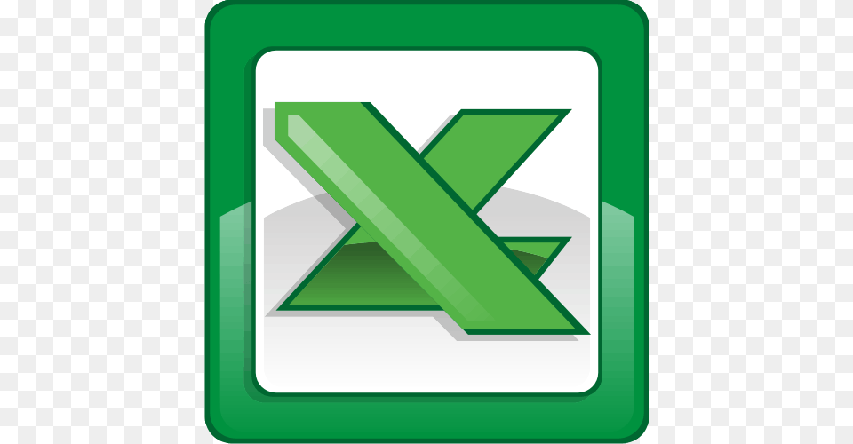 Excel Icon, Green, Symbol, Recycling Symbol Free Transparent Png