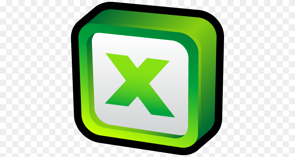 Excel Icon, First Aid, Recycling Symbol, Symbol, Green Free Png Download