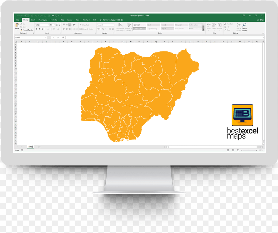 Excel Maps Portugal, Electronics, Screen, Computer, Computer Hardware Png Image