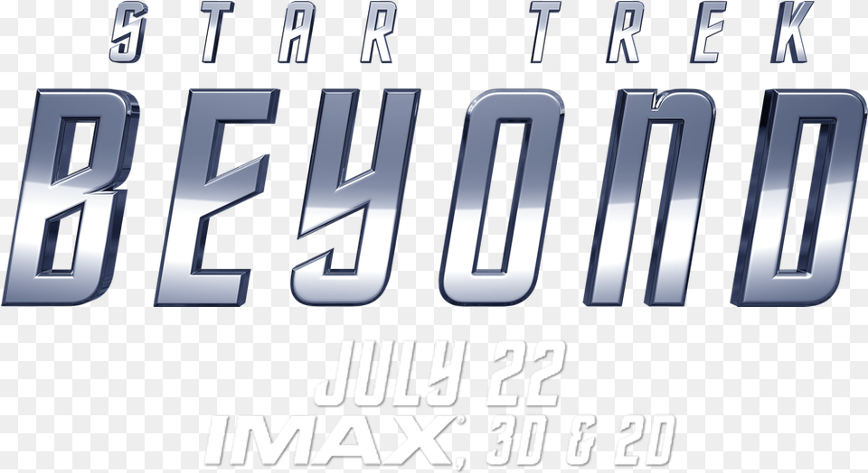 Excelent Star Trek Beyond Logo 5 This Star Trek Beyond Logo, Text, Scoreboard Free Png Download