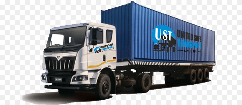 Excellent Customer Care And Latest Technology Backbone India Container Trailer Truck, Trailer Truck, Transportation, Vehicle, Machine Free Png Download