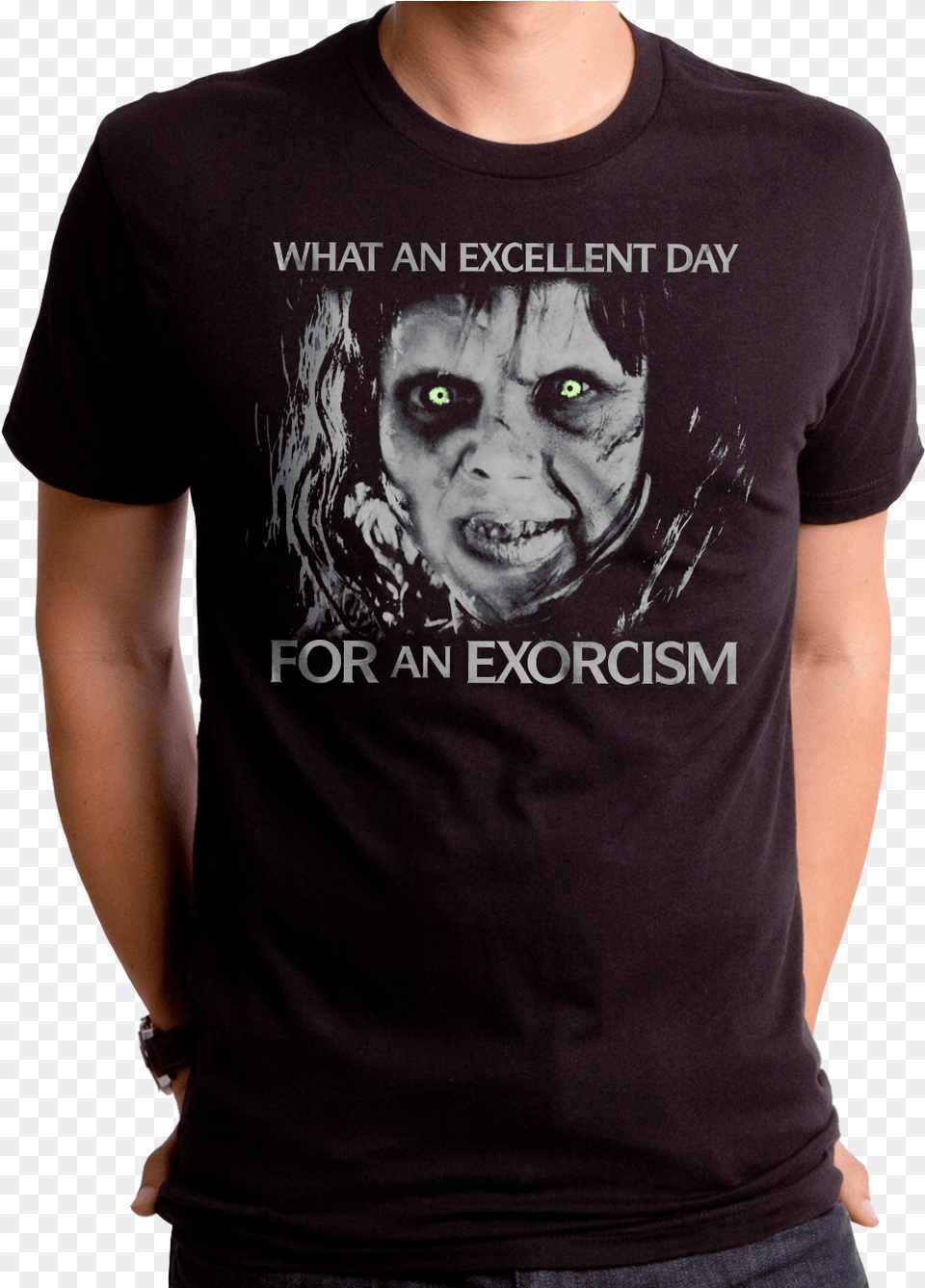 Excellent Day Exorcist T Shirt Exorcist Shirt, Clothing, T-shirt, Adult, Male Free Transparent Png