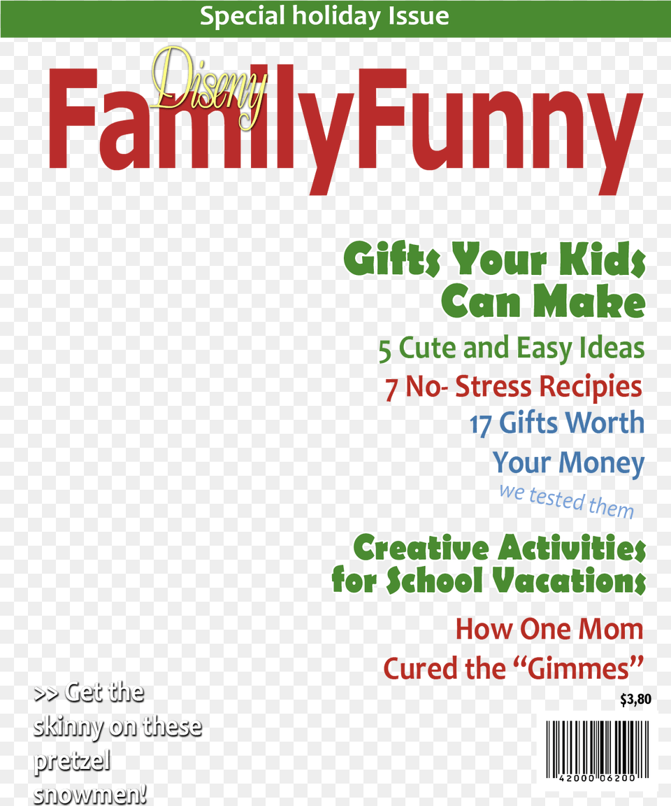 Excellent Fake Magazine Cover Templates Gallery Kids Magazine Cover Template, Advertisement, Poster, Text Free Transparent Png