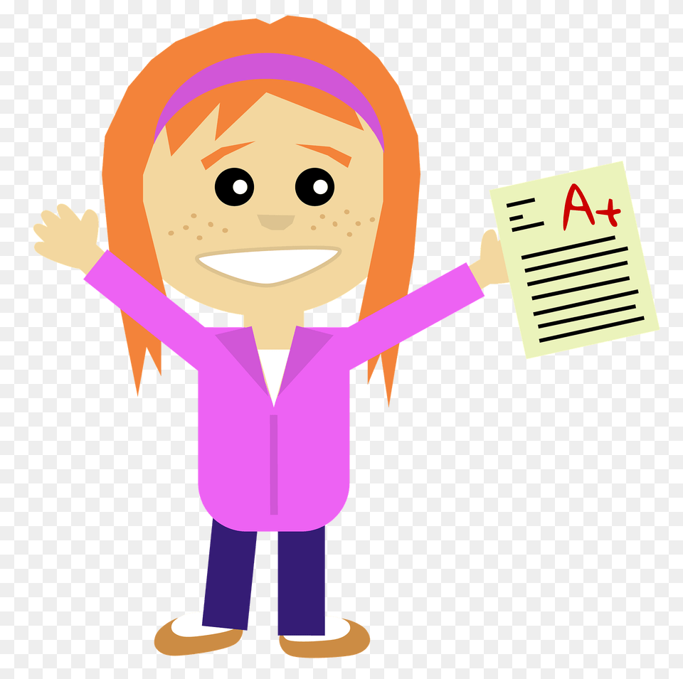 Excellent Student Girl Clipart, Baby, Person, Face, Head Free Transparent Png