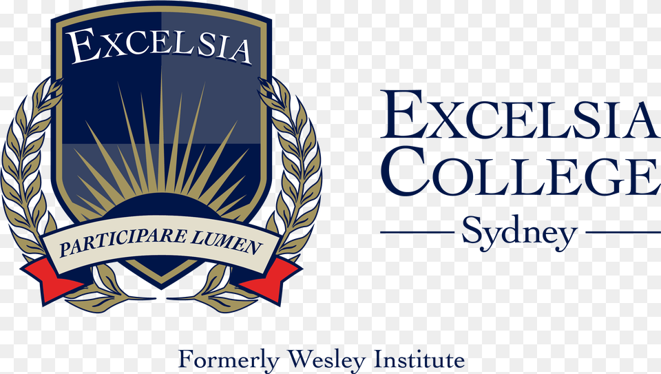 Excelsia Excelsia College Logo, Emblem, Symbol, Badge Free Transparent Png