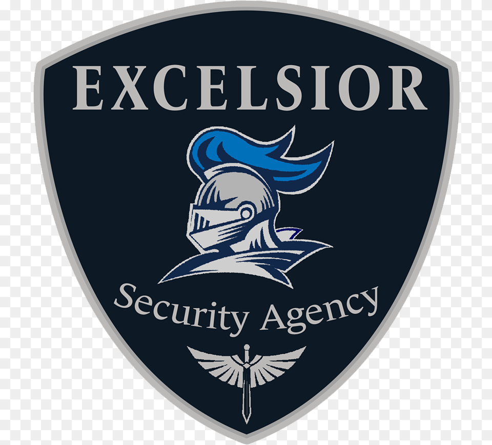 Excelsior Security Stirling Knights, Badge, Logo, Symbol, Emblem Free Png
