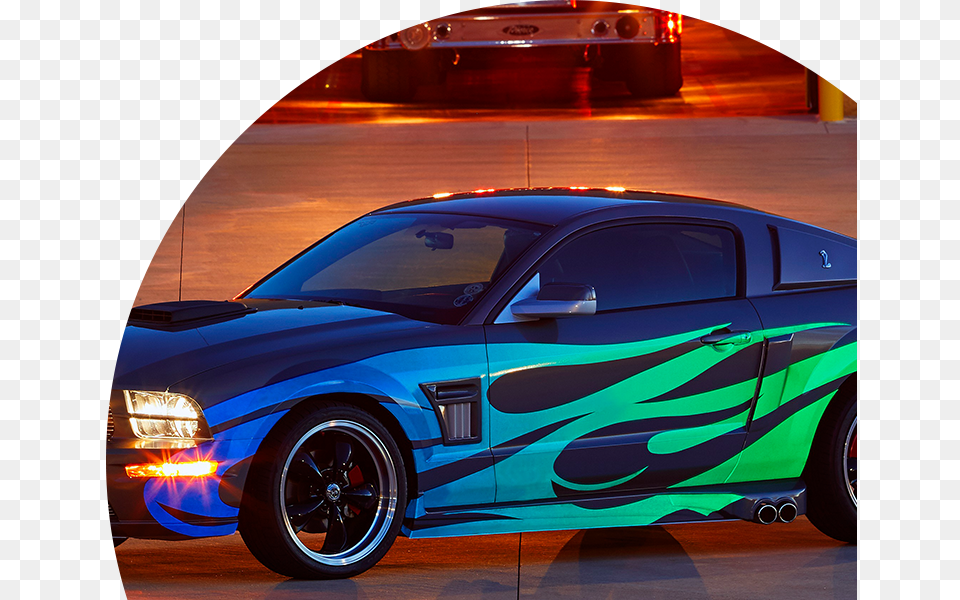 Exceptional Car Wraps Designs By 212 Dallas Sports Car, Alloy Wheel, Vehicle, Transportation, Tire Free Png Download