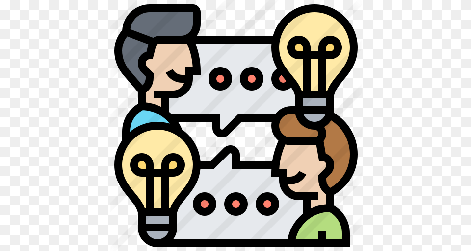 Exchange Ideas Education Icons Sharing, Light, Animal, Bear, Mammal Free Png