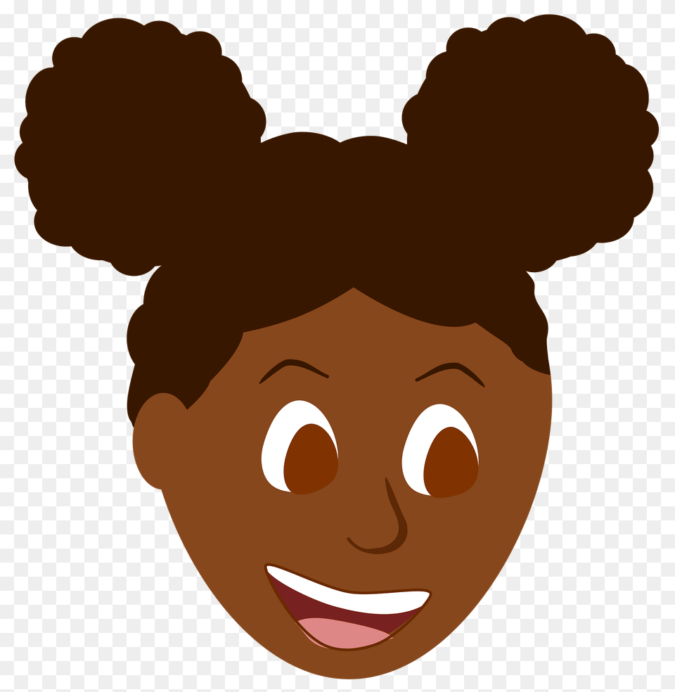 Excited Kid Face Clipart, Person, Head, Food, Sweets Png