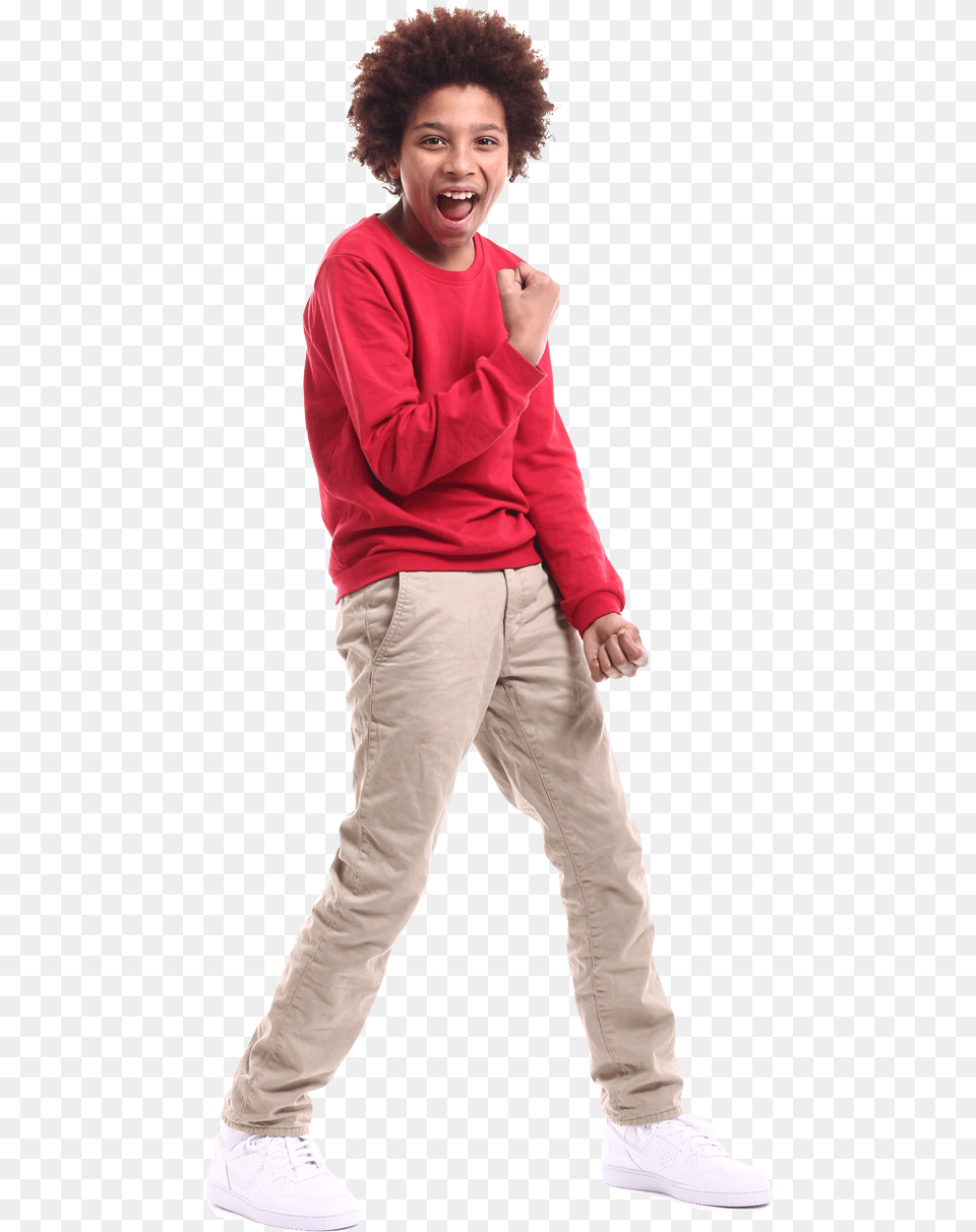 Excited Student, Boy, Sleeve, Person, Pants Free Png Download