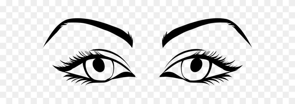 Exciting Eyes Clipart Black And White, Art, Graphics, Green, Drawing Free Png