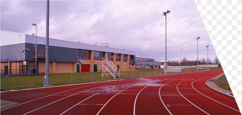 Exciting New Athletics Club 800 Metres, Running Track, Sport, Architecture, Building Png Image