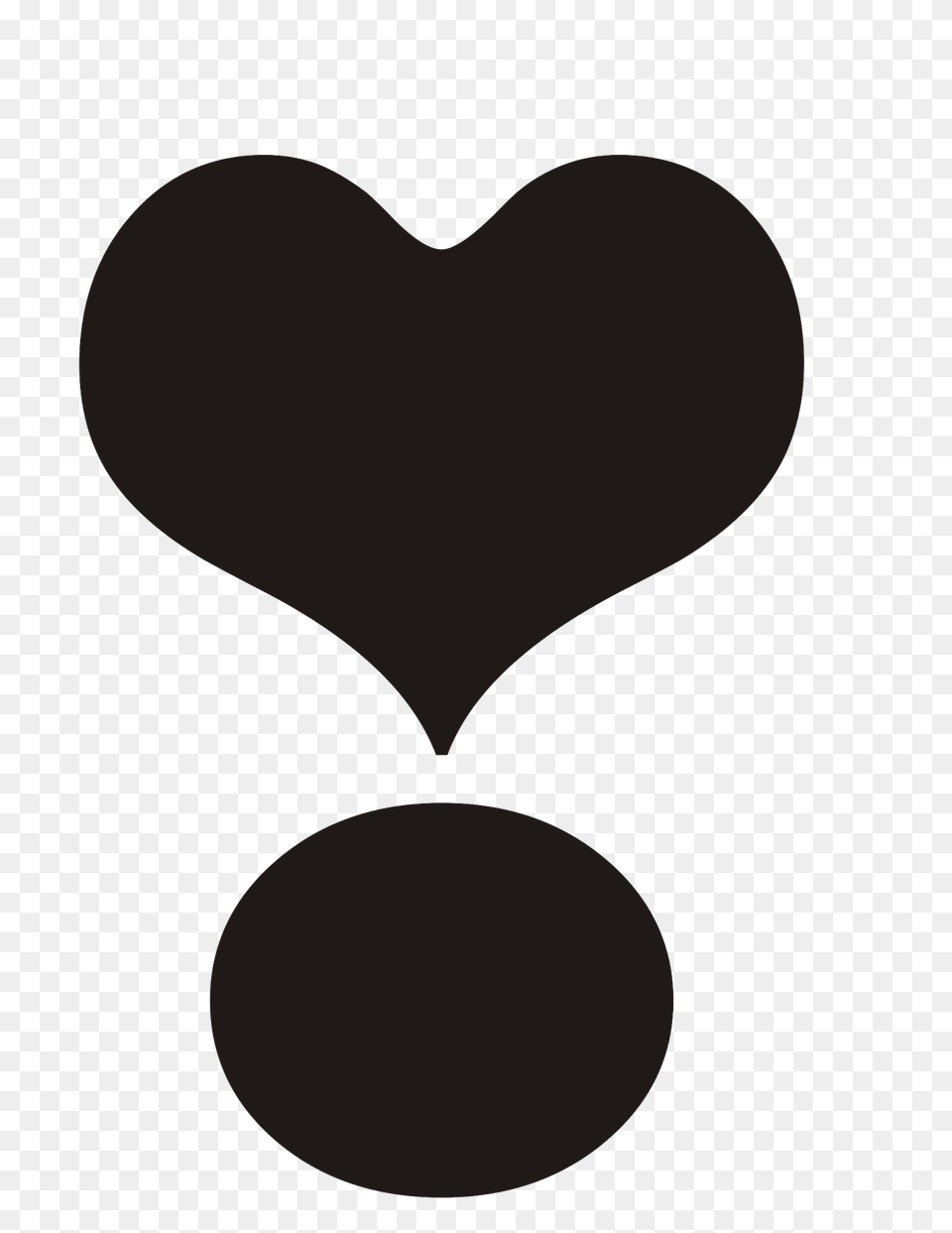 Exclamation Mark Heart Black Clipart, Light, Traffic Light, Astronomy, Moon Free Transparent Png