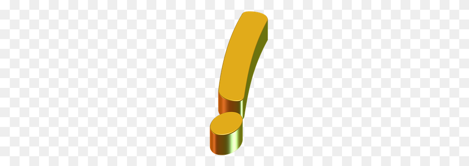 Exclamation Point Banana, Food, Fruit, Plant Free Png