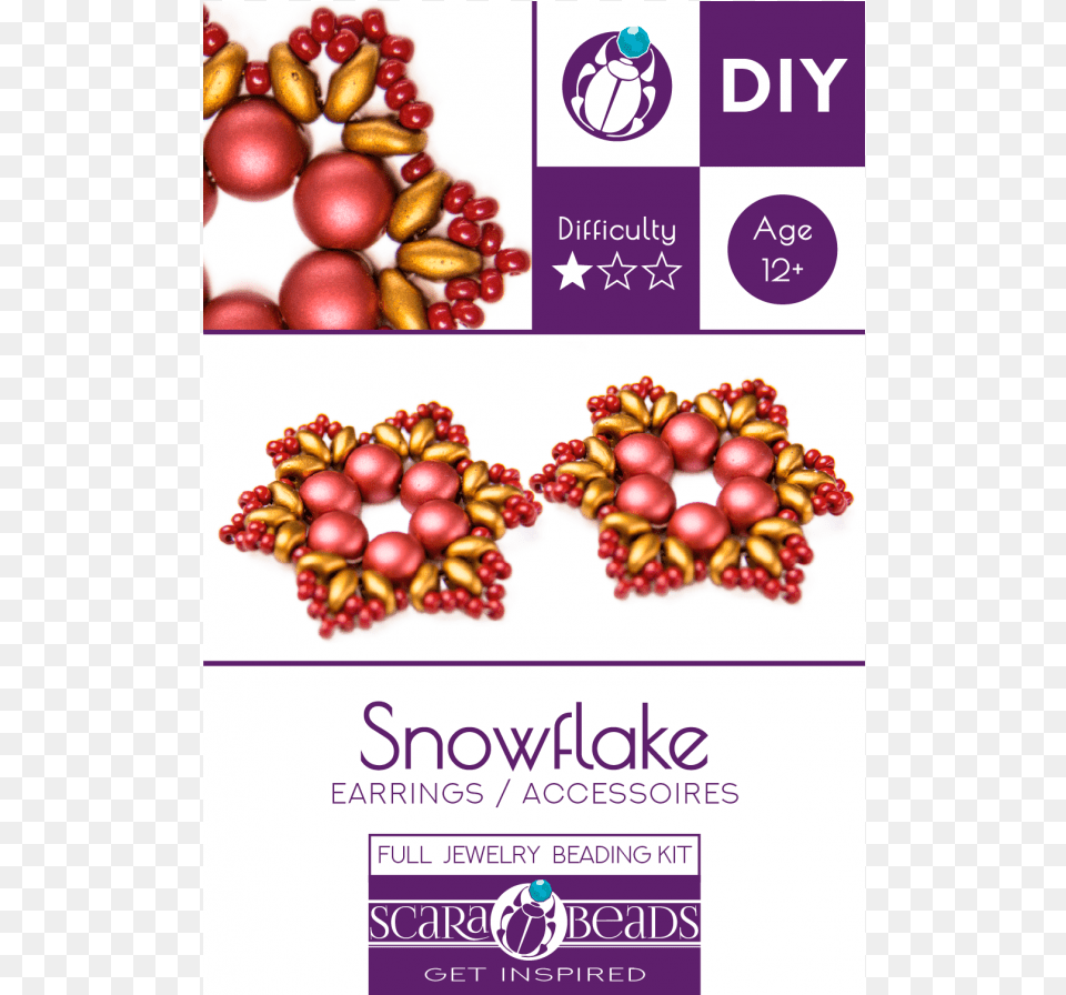 Exclusive Beading Kit For Making Two Jewelry Diy 3939snowflake3939 Jewellery, Advertisement, Poster, Accessories, Necklace Free Png
