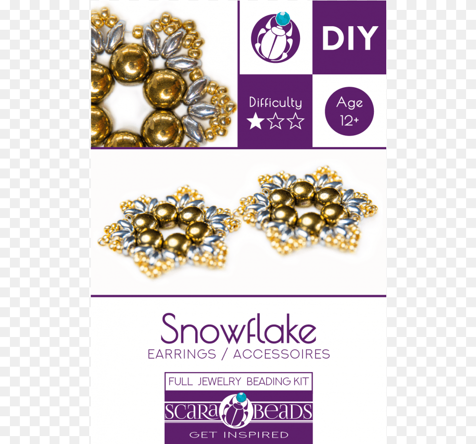 Exclusive Beading Kit For Making Two Jewelry Diy 3939snowflake3939 Jewellery, Accessories, Necklace, Advertisement Free Png Download